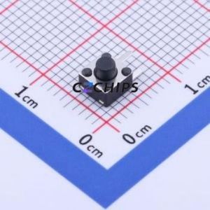 K2-1109DE-B4SW-04 Tactile Switch Through hole Component (THT) Switch 2.5N Right Angle Insert 4.5mm 4.5mm - Product Image 1
