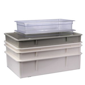 Caja de fermentación de masa restaurante pizza caja de prueba de masa apilable con estantes de exhibición de clip - Product Image 6