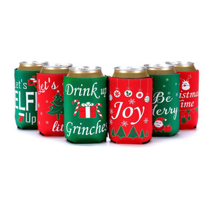 Porte-boissons en néoprène pour canettes de bière, style moderne et tendance, pour mariage, pour bouteilles d'eau - Product Image 2