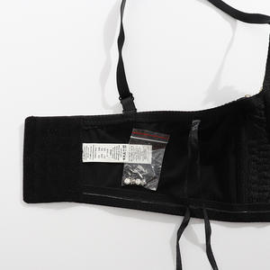 Commercio all'ingrosso 2023 moda Sexy Bustier regolabile Plus Size corsetto di cristallo strass <span class=keywords><strong>reggiseno</strong></span> top canotta con Pad - Product Image 2