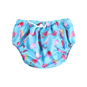 Waterproof PUL Cover Reusable Nappies Swim Pants Toddler Swimwear Baby Cloth Diaper