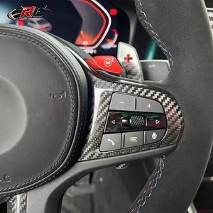 Panel <span class=keywords><strong>de</strong></span> Botones para Volante en Fibra <span class=keywords><strong>de</strong></span> Carbono Seca para BMW G80 G82 M3 M4, Mejora Interior, Producción en <span class=keywords><strong>Autoclave</strong></span>, Ajuste OEM - Product Image 4