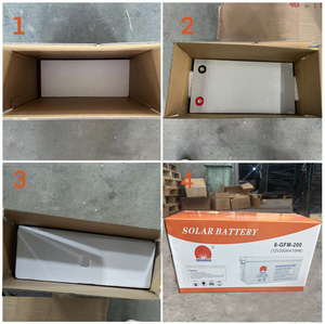 Batería de Gel Solar Recargable de 12V 200Ah de Ciclo Profundo, Batería de Plomo-Ácido AGM para Sistemas de Almacenamiento de Energía, Precio de Fábrica Económico - Product Image 5