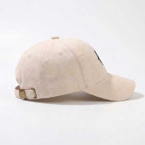 Gorras de Béisbol Personalizadas al por Mayor, 6 Paneles, Logotipo Bordado, Estilo Urbano, de Algodón Lavado, Sin Estructura, Tipo Dad Hat - Product Image 4