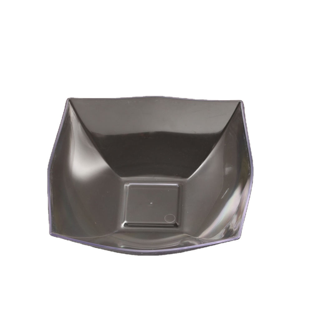 Высококачественная пластиковая Салатница, новая модная пластиковая Салатница, прозрачная одноразовая десертная миска для вечеринки