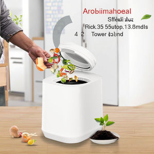 Composteur Électrique Domestique en Acier Inoxydable Écologique 4L, Contrôle par Application, Gestion Continue de l'Alimentation, Technologie Multigrind pour Déchets Alimentaires - Product Image 3