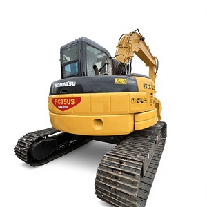 Excavadora usada KOMATSU PC75US Precio económico excelente rendimiento Excavadora usada KOMATSU en venta - Product Image 1
