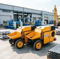 Pompe à béton diesel économique pour travaux de dalle de garage souterrain et sous-sol