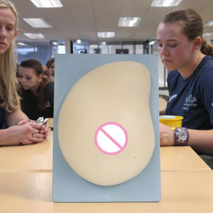 Modelo <span class=keywords><strong>de</strong></span> Anatomía del Seno Izquierdo - Tejido Blando con 3 Patologías Integradas, Técnicas <span class=keywords><strong>de</strong></span> Autoexamen, Modelo Básico <span class=keywords><strong>de</strong></span> Anatomía Humana para Enfermería - Product Image 4