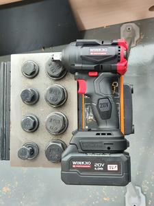 ประแจบลัชเลสไร้สาย 18V 20V ระดับอุตสาหกรรม พร้อมแบตเตอรี่ลิเธียมไอออน เครื่องมือช่างไฟฟ้า - Product Image 4
