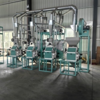 Moulin à farine multifonctionnel à quatre unités pour blé, maïs et riz