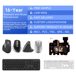 <span class=keywords><strong>Souris</strong></span> Verticale Ergonomique <span class=keywords><strong>Sans</strong></span> <span class=keywords><strong>Fil</strong></span> Bluetooth Double Mode Rétroéclairée RVB 8D Rechargeable pour PC Tablette - Product Image 3