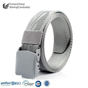 Ceinture en nylon réfléchissante légère avec boucle en alliage réglable Sécurité améliorée pour la course de nuit Cyclisme Activités décontractées - Product Image 2
