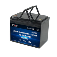 Batterie LiFePO4 TNE pour véhicule de loisirs 12V/24V 100Ah/200Ah 5KW/10KW, pack solaire pour camping-car, 4000 cycles, pour camping-car et caravane