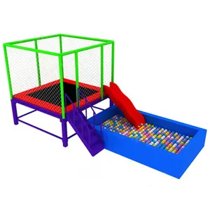 Children Play Set Outdoor Playground Trampoline Park Kids Jumping Toys Trampoline