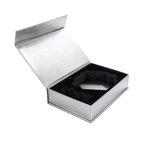 Luxury Magnetic <b>Book</b> Shaped Gift <b>Box</b> Custom Logo Embossed Premium Rigid Flip Top High End Elegant Packaging <b>Box</b> - Product Image 4