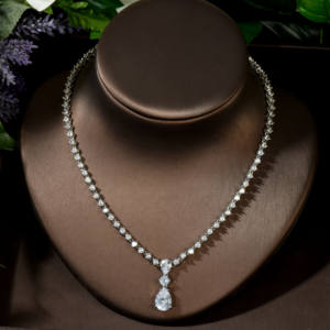 Женские серьги с фианитом - Product Image 4