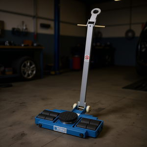 รถเข็นขนย้ายเฟอร์วีพร้อมแผ่นยางและล้อสำหรับใช้ในยานยนต์ - Product Image 3