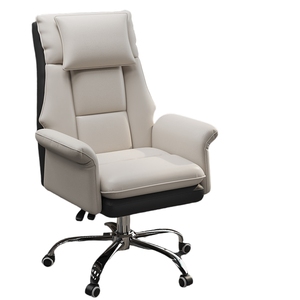 Chaise d'ordinateur de soutien de cou de haut-parleur léger confortable de luxe Big Boss chaise de bureau ergonomique de direction en cuir à vendre - Product Image 4