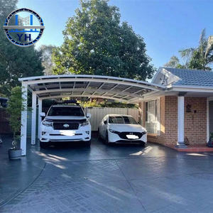 Structure en acier durable Abri de voiture <span class=keywords><strong>Garage</strong></span> métallique pour abri et protection des véhicules en extérieur - Product Image 1