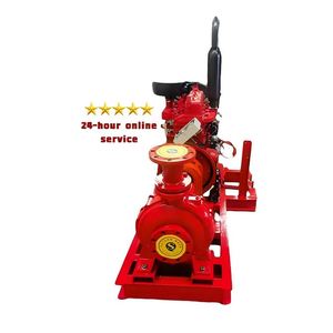Pompe centrifuge à aspiration axiale certifiée CE, pompe à moteur diesel, pompe à incendie haute pression, pompe de lutte contre l'incendie - Product Image 1