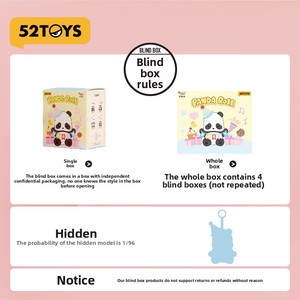 ชุดของเล่น52ชิ้นแบบม้วนลายแพนด้างานปาร์ตี้ทำมือทันสมัยของเล่นหมีแพนด้าเครื่องประดับ - Product Image 6