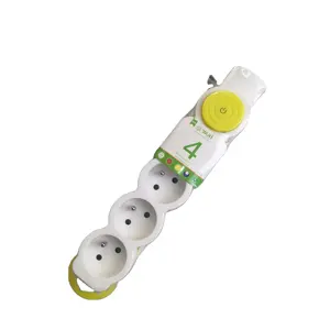 3/4/5/6 Way 16A 220V 250V European extension outlet Power Strip Extension Socket with Switch multiple socket