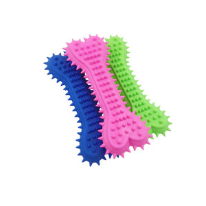 Nuevo Juguete Masticable Resistente para Perros, Juguete de Cepillo de Dientes de TPR Duradero e Indestructible - Product Image 6