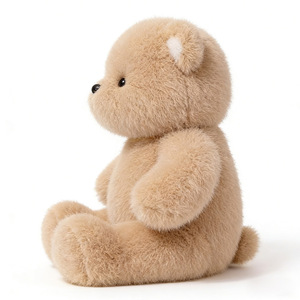 Ours en peluche brun doux, jouet animal en peluche, ours en peluche personnalisé en polyester et coton PP - Product Image 2