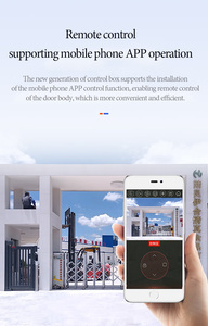 Porte automatique rétractable en alliage d'aluminium avec caméra HD de reconnaissance de plaque d'immatriculation, fabriquée par l'usine Shengshihchanglong - Product Image 5