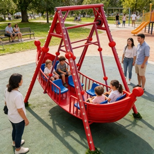 Manèges miniatures <span class=keywords><strong>Corsair</strong></span> sans moteur de haute qualité, conçus pour la sécurité des enfants, pour les parcs d'attractions et les parcs sportifs commerciaux en plein air - Product Image 4