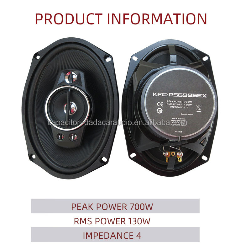 KFC-PS6995EX 6x9 Inch Car Audio Speaker - Coaxial 6x9 Speakers for