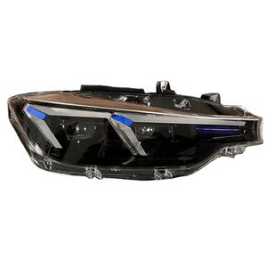 Luz de Señal de Giro para BMW Serie 5 2011-2017 <span class=keywords><strong>F10</strong></span> F11 F18 <span class=keywords><strong>520</strong></span> 525 528 530i, Faro Delantero LED Completo, Actualización de Faro Estilo G30 - Product Image 1