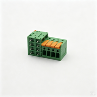 AOSI KF208R PLH5 Bornier de connexion à levier pour circuit imprimé, pas de 5,0 mm, PA66 UL94V0, 20A 300V, connecteur sans vis pour contrôle industriel