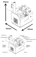 Machine à coussin d'air GZGJ professionnelle entièrement automatique pour sachets plastiques, rouleaux de bulles et emballage de boissons haute précision – Nouveauté