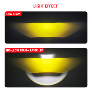 Đèn LED Laser Zdu49 24V 12V IP68 chiếu gần màu hổ phách 26000Lm, lắp lưới tản nhiệt trước, dành cho ô tô, bộ đèn sương mù LED 80W - Product Image 5