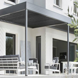 2-20% descuento <span class=keywords><strong>pared</strong></span> adjunto patio techo gazebo impermeable cannopy bioclimatique aluminio pérgola - Product Image 6