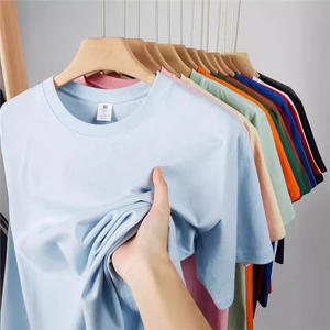 Basic Cotton T-Shirt Men Solid Color Round Neck Short Sleeve <b>Lightweight</b> Casual Wear 95% Cotton With Label Part Number 506 - Product Image 4