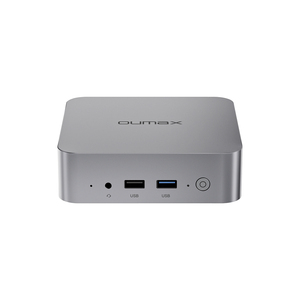 Mini <span class=keywords><strong>PC</strong></span> de bureau OUMAX, mini ordinateur de bureau, 11e génération, quadricœur N5095, 8 Go de RAM DDR4, 128 Go/256 Go de SSD, RJ45, 4K UHD double écran pour la maison/le bureau - Product Image 4
