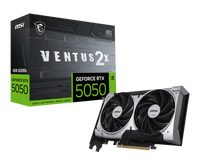 RTX 5050 8G VENTUS 2X OC PCI Express Fanlı Oyun Ekran Kartı Toptan Orijinal Yeni Yüksek Performanslı GPU Masaüstü Bilgisayarlar İçin