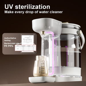 Preparador de Leche de Fórmula para Bebés con Control de Temperatura de 72 Horas 45-100 ° Dispensador de Agua Caliente Ajustable de 30-300 ml con Luz Nocturna - Product Image 6