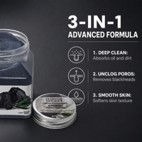 Flower Secret Hyaluronic Acid Active Bamboo Charcoal Body Scrub Pore Purifying Polishing-OEM/ODM & Global Brand Agency Wanted