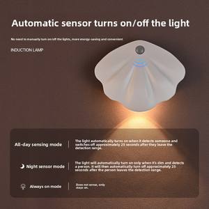 Nuevas Lámparas de Pared Inalámbricas Magnéticas para Interiores, <span class=keywords><strong>Luz</strong></span> de Placa de Puerta Recargable, <span class=keywords><strong>Luz</strong></span> Nocturna LED Inteligente <span class=keywords><strong>con</strong></span> Sensor de <span class=keywords><strong>Movimiento</strong></span>, Moderna - Product Image 1