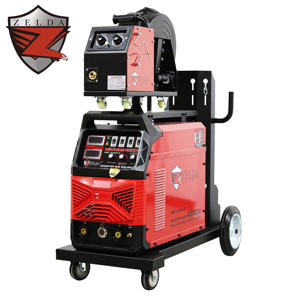 Zelda Machine à souder MIG <span class=keywords><strong>semi</strong></span>-<span class=keywords><strong>automatique</strong></span> Station de soudage GMAW 400 Ampères Soudeuse MIG en acier inoxydable 3 phases 220v/440v - Product Image 3