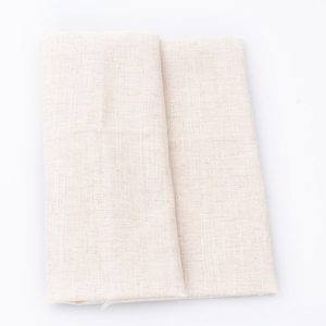 Ignífugo doble lúbrico sensación buena calidad suave de algodón de <span class=keywords><strong>lino</strong></span> 100% poliéster cortina de tela - Product Image 4