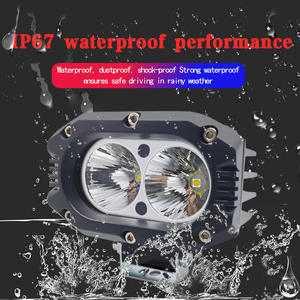 Feux LED carrés de 4 pouces, 30W, 5000LM, faisceau spot, feux tout-terrain, feux antibrouillard, IP68 pour camion, pick-up, VTT, SUV, voiture - Product Image 5