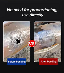 スチールスティックエポキシ補修剤 ダークグレー 114g エポキシパテスティック ミックスインワン フィックス用 - Product Image 6