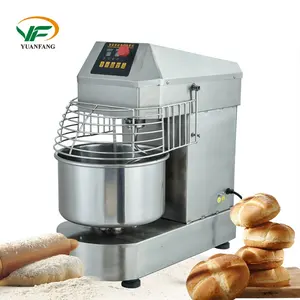 Salida de fábrica industrial espiral 20L 30L máquina mezcladora de masa de pan comercial máquina mezcladora de harina para hacer masa de pizza
