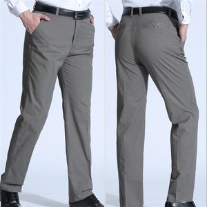 Vente chaude printemps et automne nouveau pantalon d'affaires à jambe droite grand pantalon décontracté ample pour hommes - Product Image 3