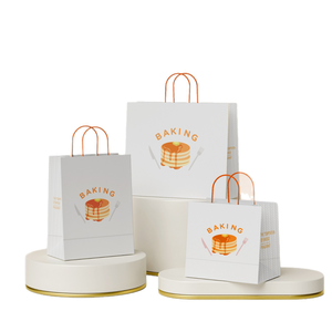 Sacs en carton kraft personnalisés de qualité supérieure, finitions brillantes/mates/kraft, durables, recyclables, pour la marque de détail, les événements d'entreprise - Product Image 1